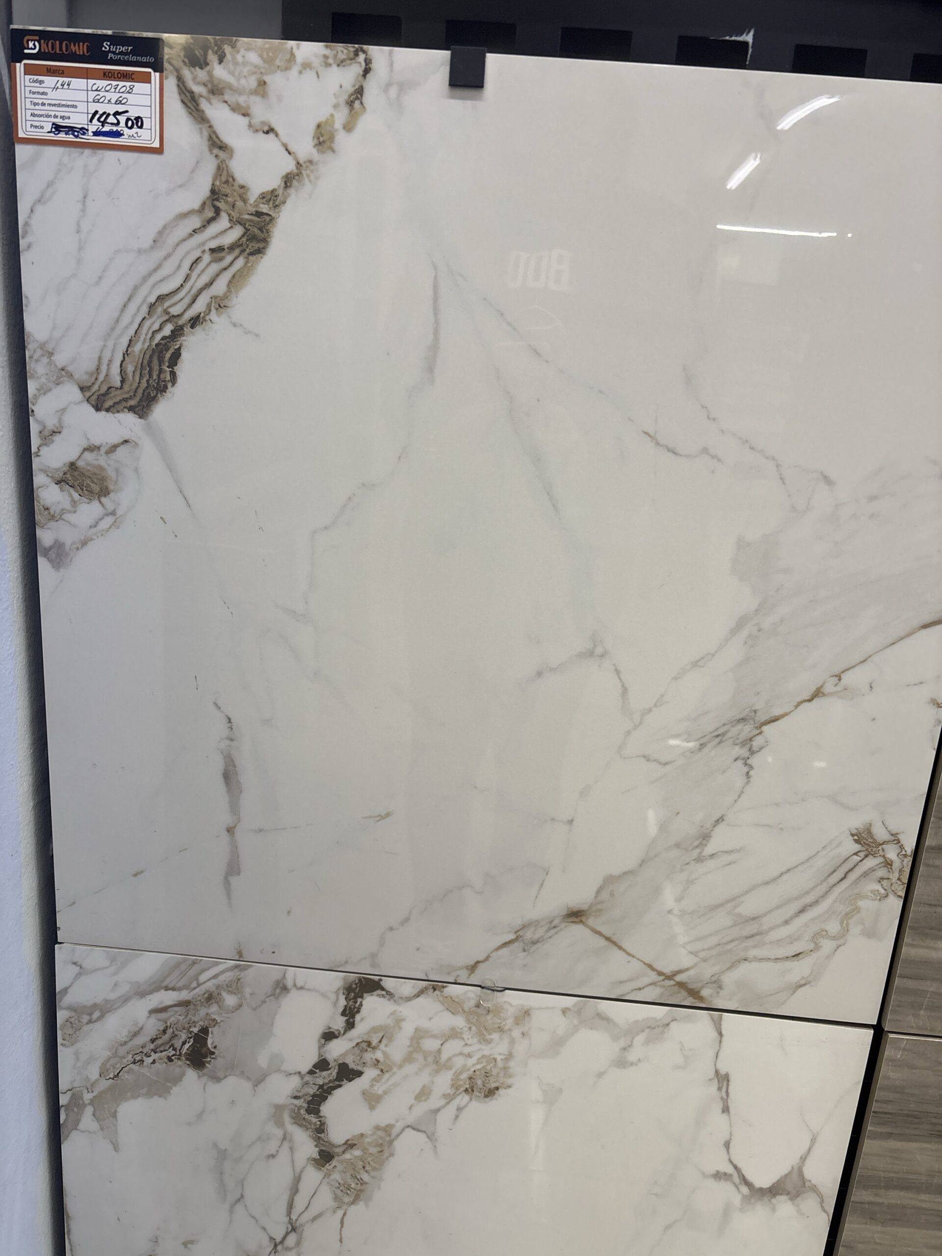 Porcelanato brillante 60×60